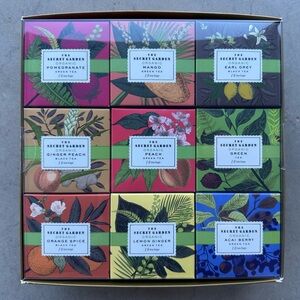 Secret Garden Organic Holiday Tea Bag Sampler Gift Box - 90 Bags